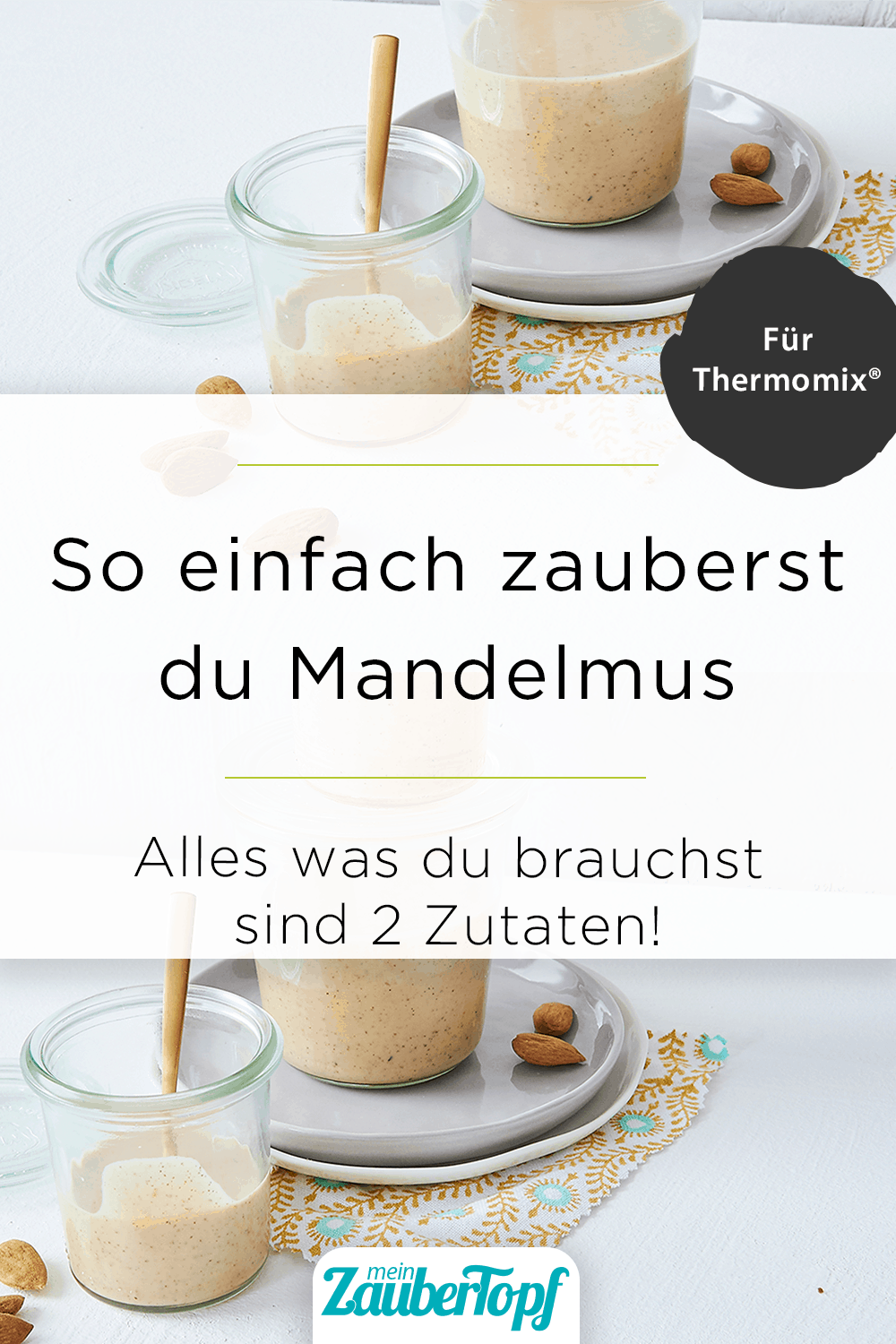 Mandelmus aus dem Thermomix® - StockFood / Gräfe & Unzer Verlag / Brinkop, Maria