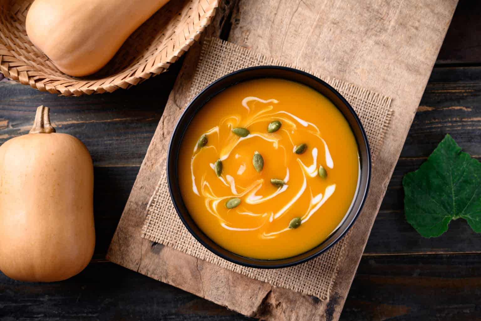 Butternut-Kürbissuppe