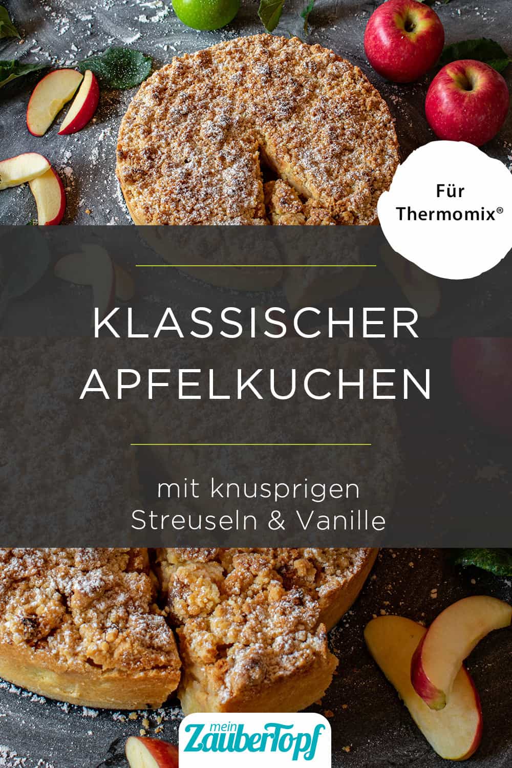 Apfelkuchen mit Streuseln mit dem Thermomix® - Foto: gettyimages / Angelika Heine