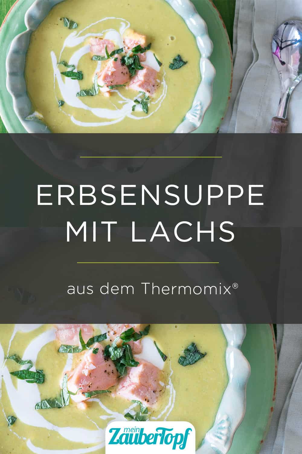 Erbsensuppe mit Lachs aus dem Thermomix® - Foto: Tina Bumann