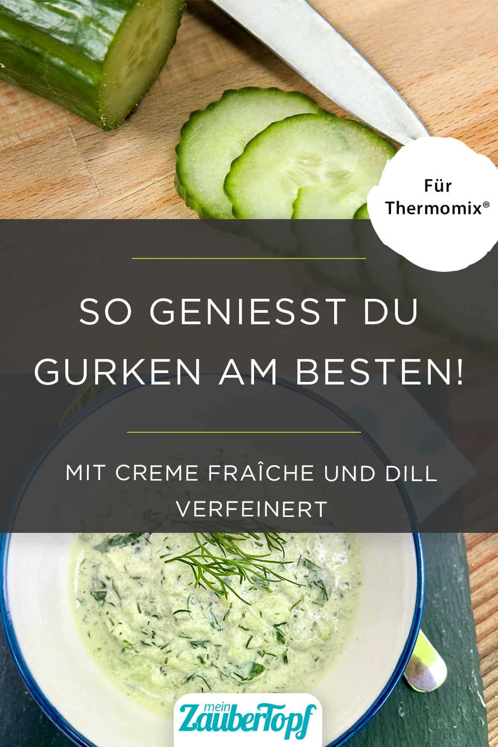 Gurkensalat mit Senf-Dill-Soße – Foto: Pixabay & Nicole Schmidt