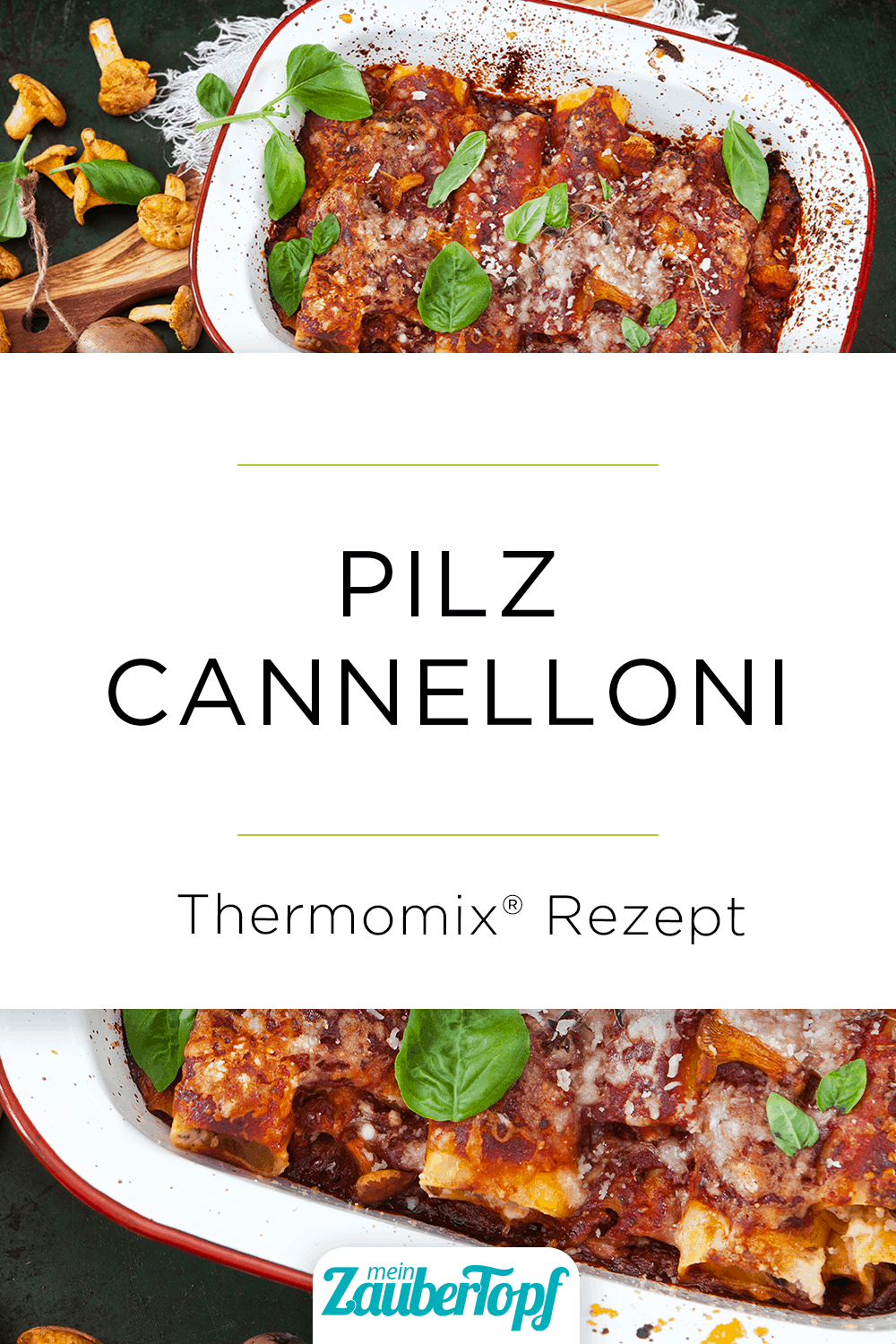 Cannelloni mit Pilzen aus dem Thermomix® – Foto: Frauke Antholz