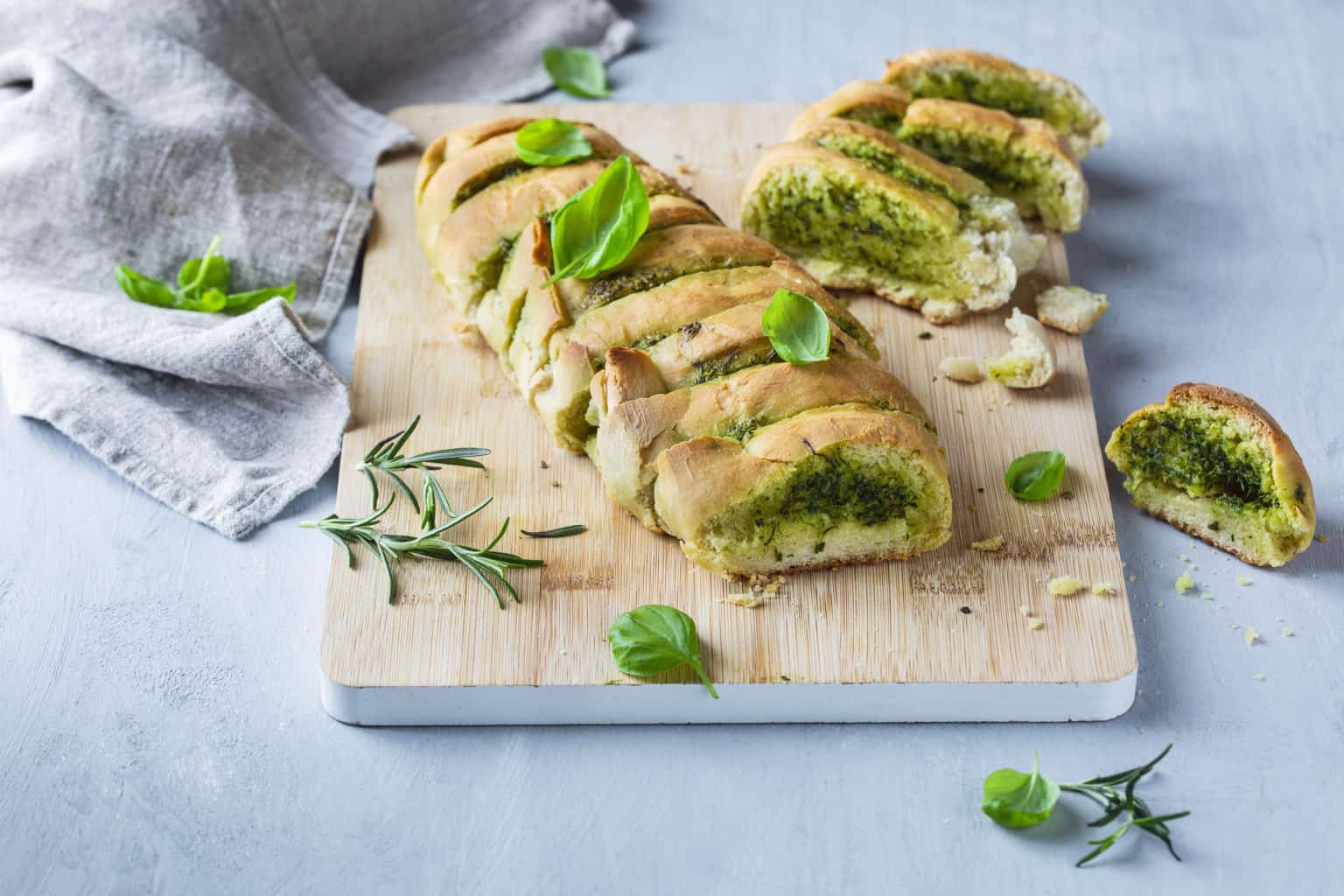 Kräuterbaguette