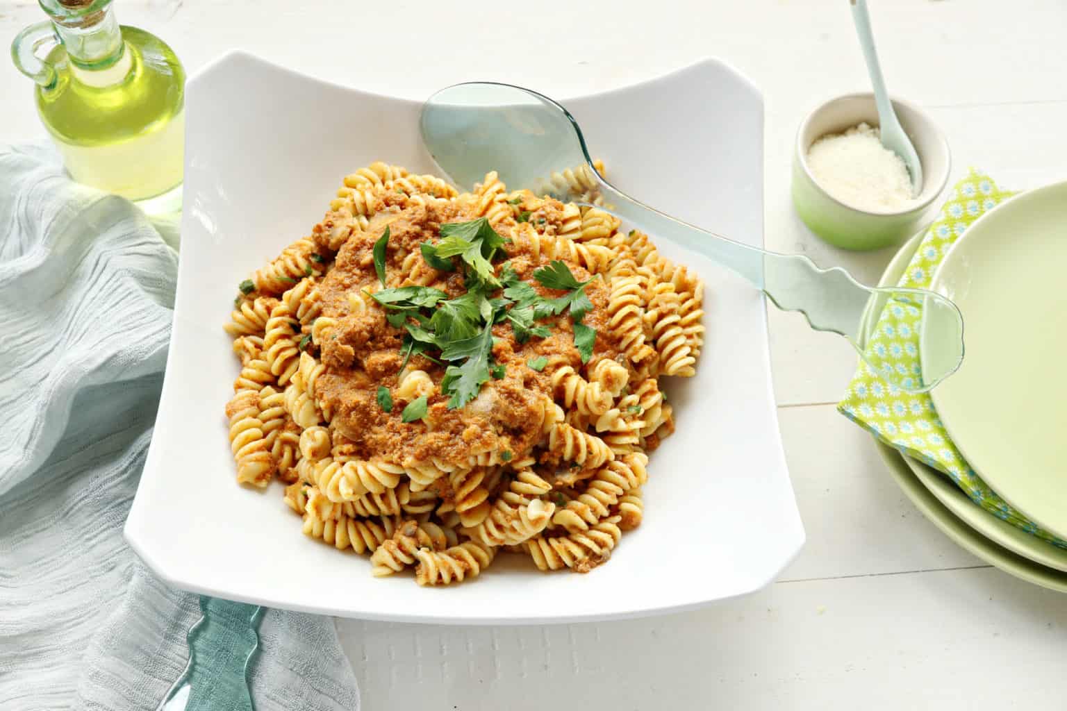 Nudeln mit Hacksoße Jäger-Art - Thermomix Rezepte Blogs