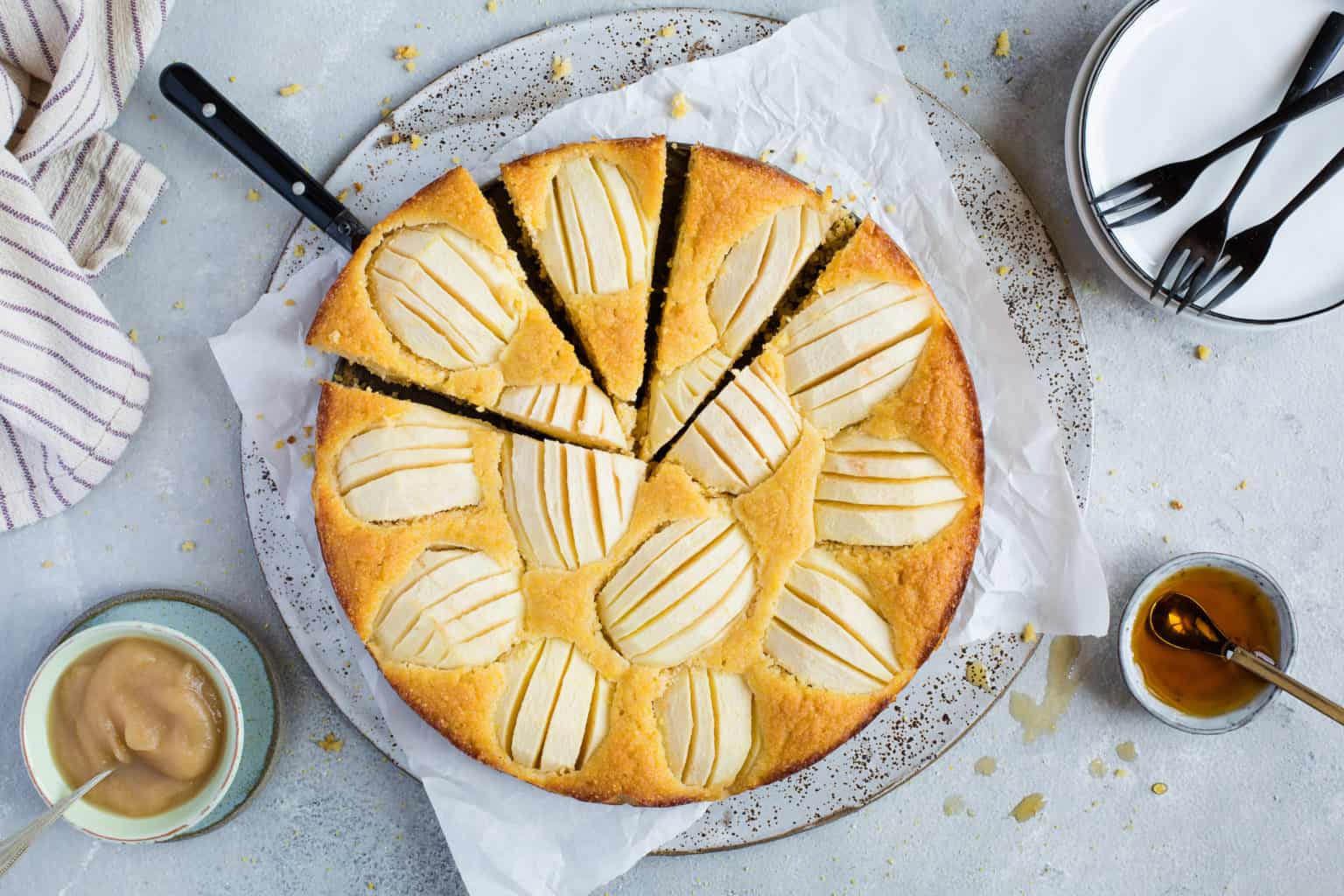 So saftig und gut: Apfelschlupfkuchen