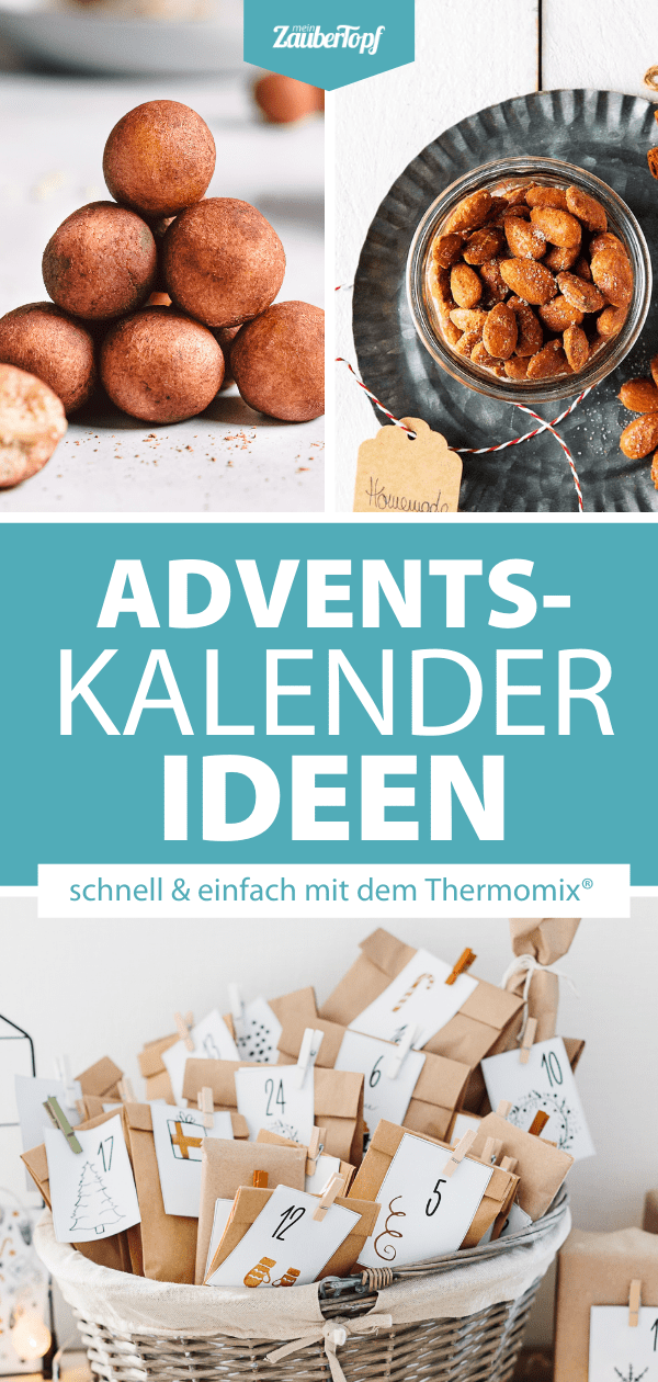 Selbst gebastelter Adventskalender und Köstliche Lebkuchenherzen aus dem Thermomix® – Foto: Tina Bumann und Nicole Stroschein