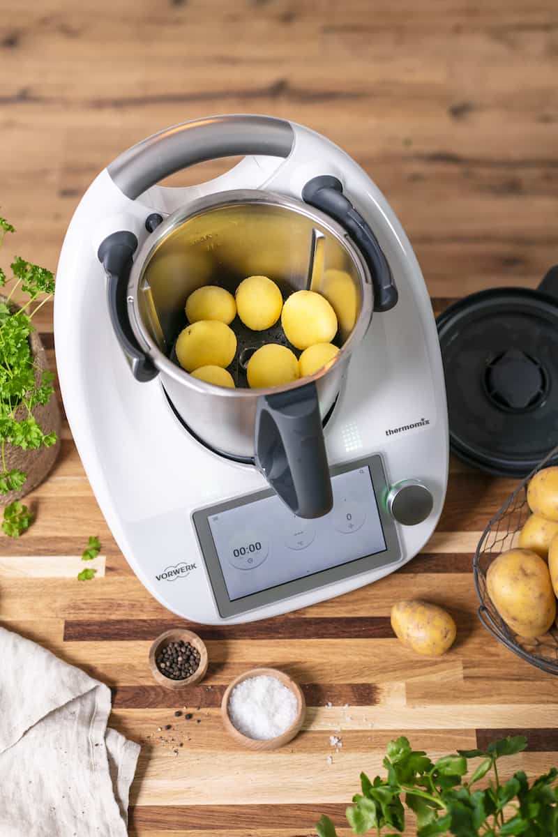 Perfekt geschälte Kartoffeln dank Thermomix® – Foto: Anna Gieseler