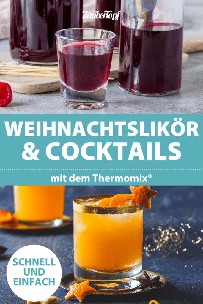 Cocktails und Liköre für Weihnachten und Silvester