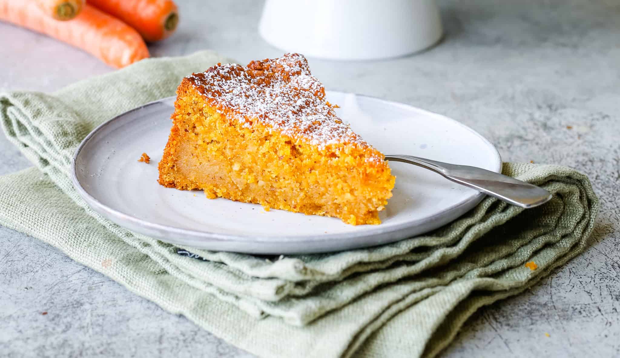 Der saftigste Karottenkuchen vegan