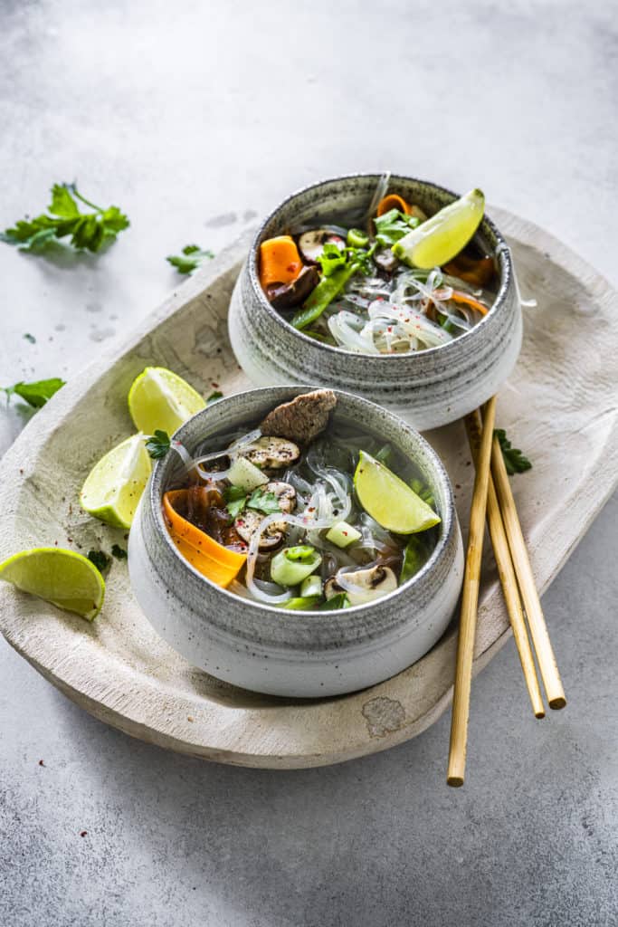 Rijden Samenhangend faillissement Vietnamesische Nudelsuppe – Rezept für den Thermomix®