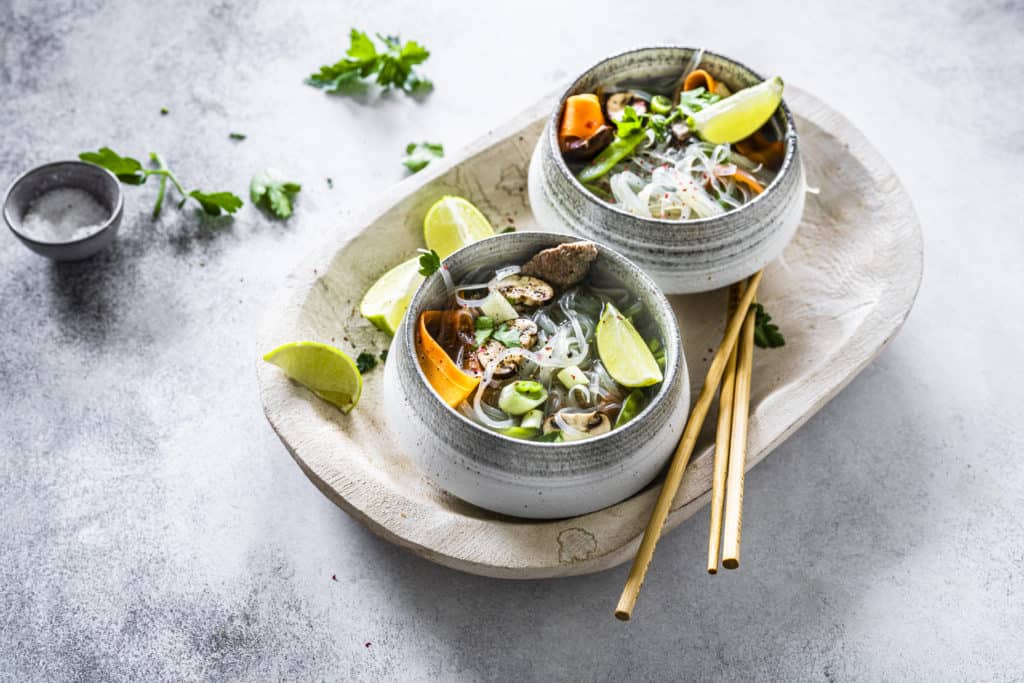 Vietnamesische Nudelsuppe – Pho mit dem Thermomix® – Foto: Tina Bumann