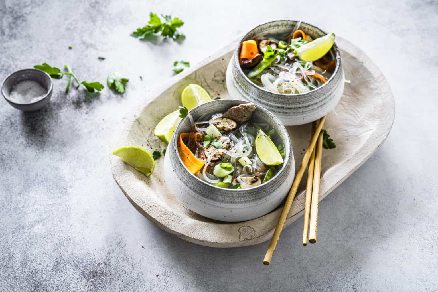 Vietnamesische Nudelsuppe - Pho