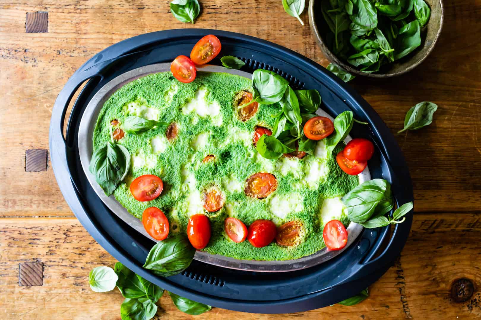 Tomate-Mozzarella-Omelett mit dem Thermomix® – Foto: Sophia Handschuh