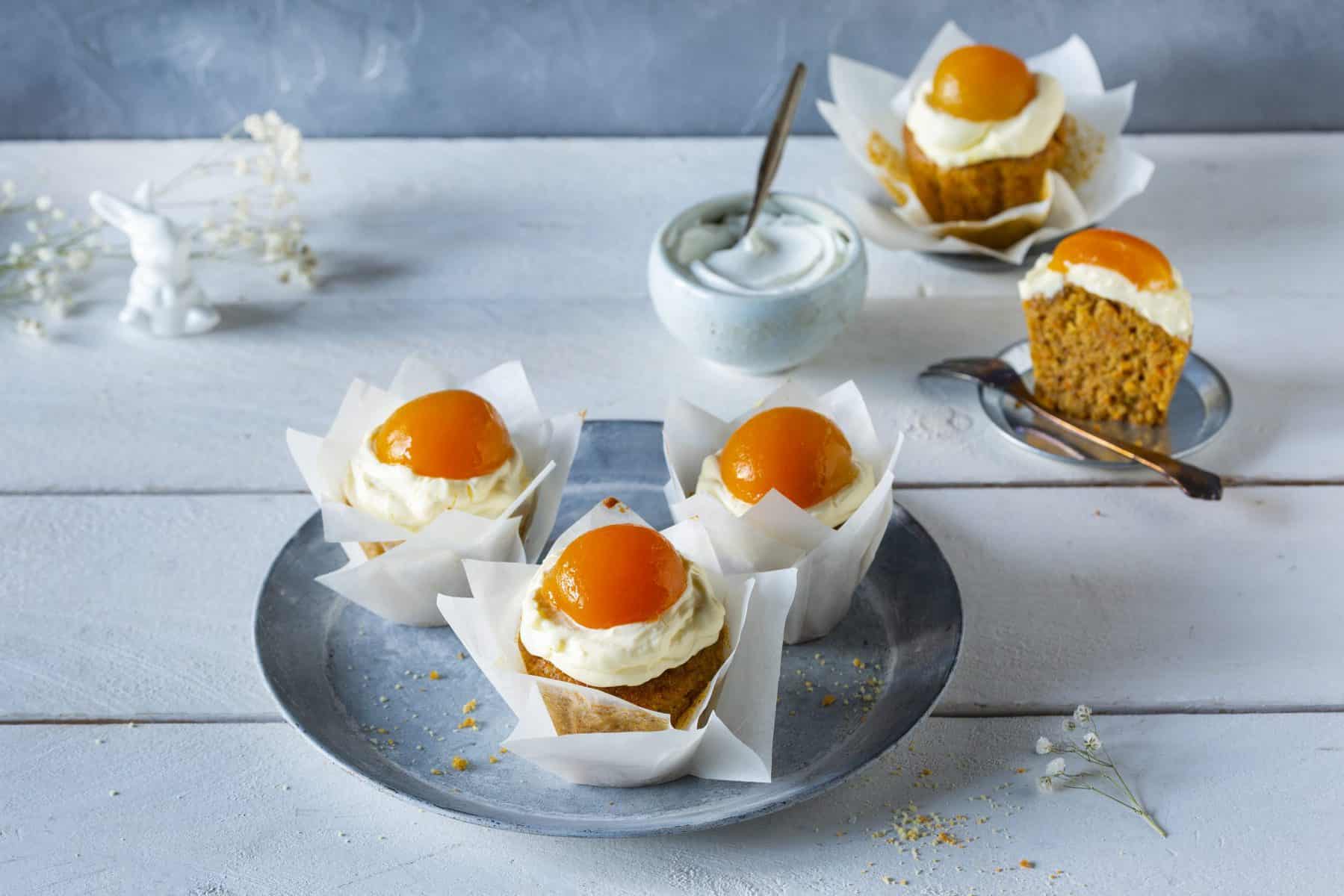 Ostermuffins im Spiegelei-Look