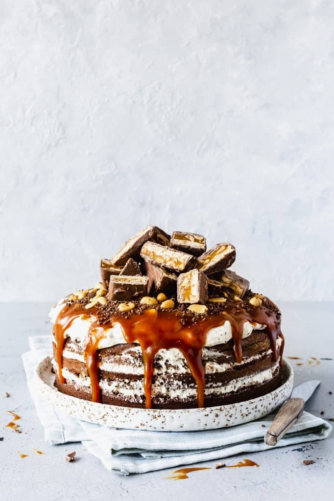 Snickers-Torte mit dem Thermomix® – Foto: Désirée Peikert