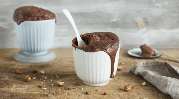Nutella Tassenkuchen aus 3 Zutaten mit dem Thermomix® – Foto: Anna Gieseler & Kathrin Knoll