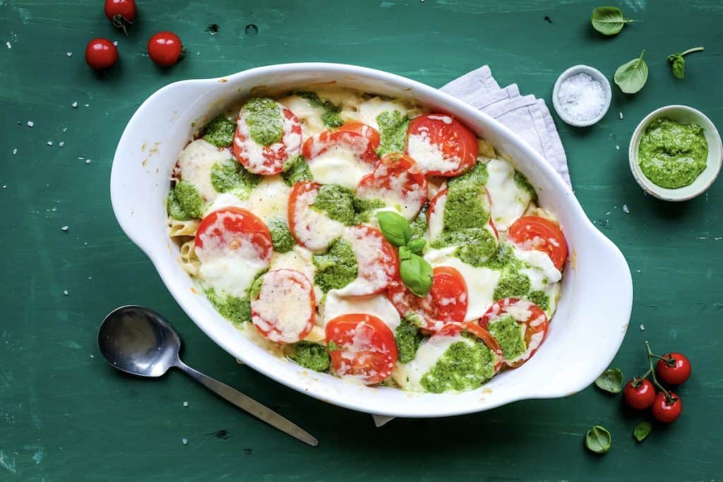 Nudelauflauf Tomate-Mozzarella – Foto: Désirée Peikert