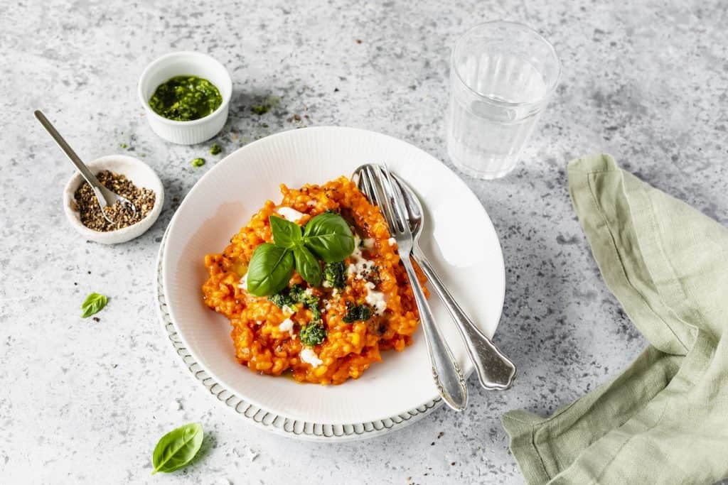 Tomate-Mozzarella-Risotto mit dem Thermomix® – Foto: Désirée Peikert