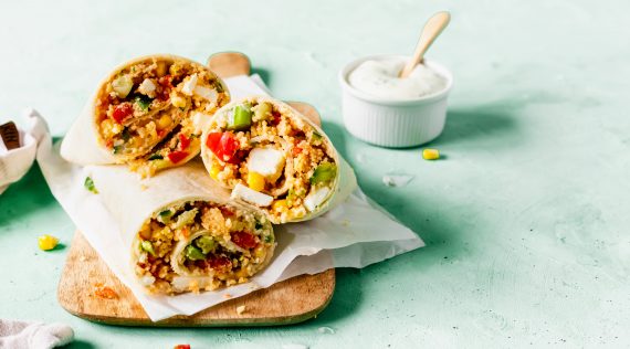 Couscous-Wrap mit dem Monsieur Cuisine – Foto: Désirée Peikert