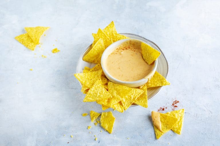 Nacho Käse Dip in zwei Varianten – Rezept für Monsieur Cuisine