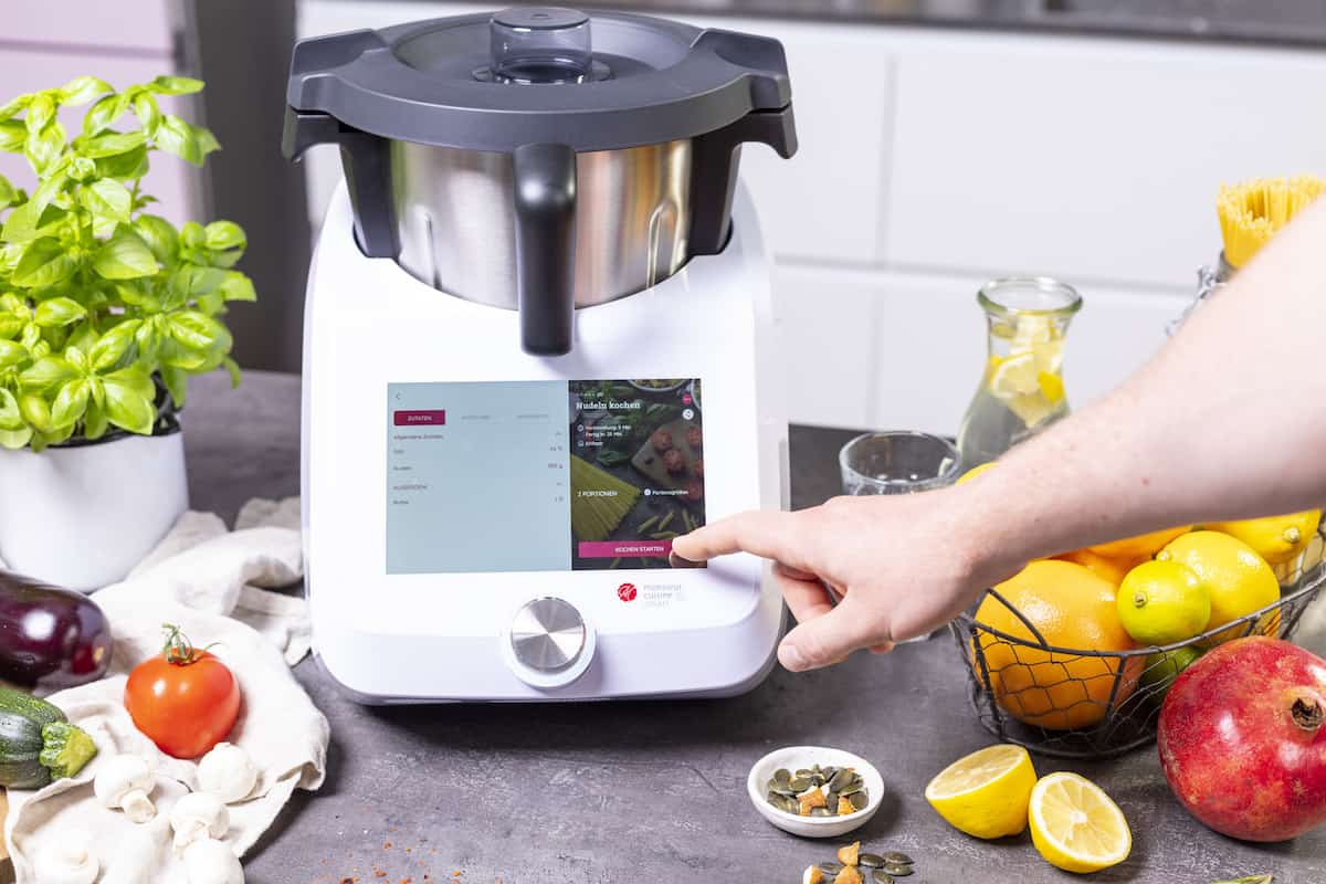 Das Display des Monsieur Cuisine smart – Foto: Kathrin Knoll