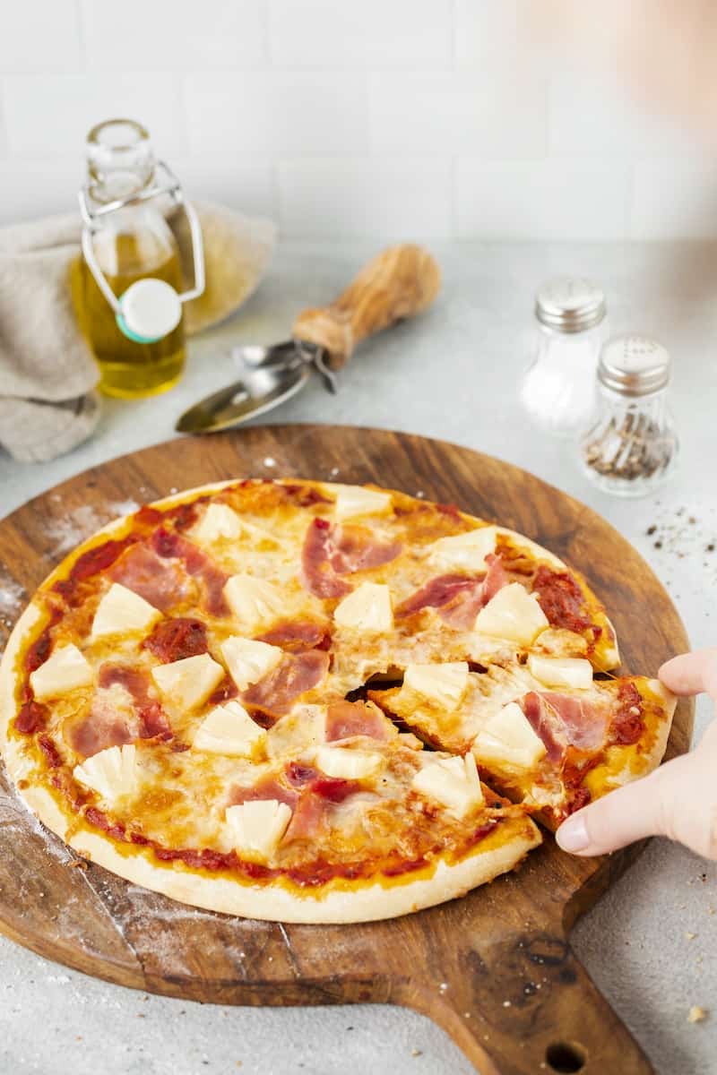 Pizza Hawaii mit dem Thermomix® – Foto: Kathrin Knoll