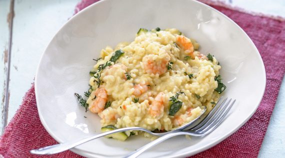 Zucchini-Risotto mit dem Thermomix® – Foto: Tina Bumann