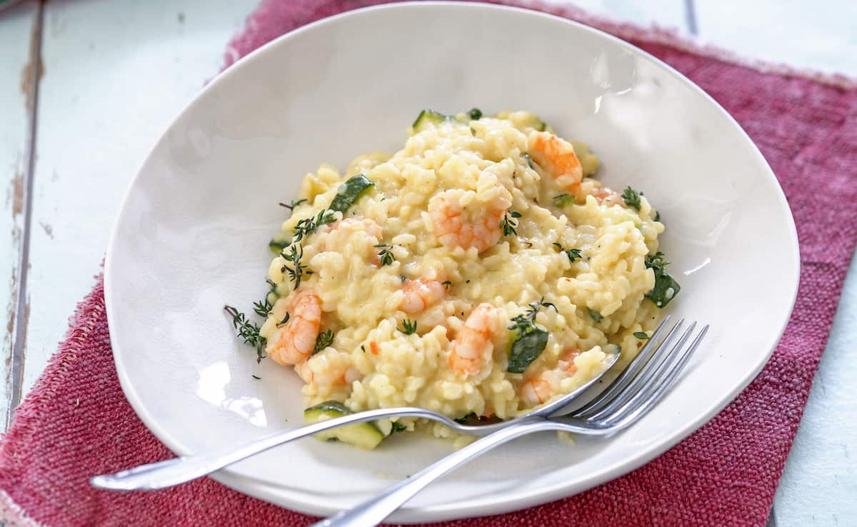 Zucchini-Risotto mit dem Thermomix® – Foto: Tina Bumann