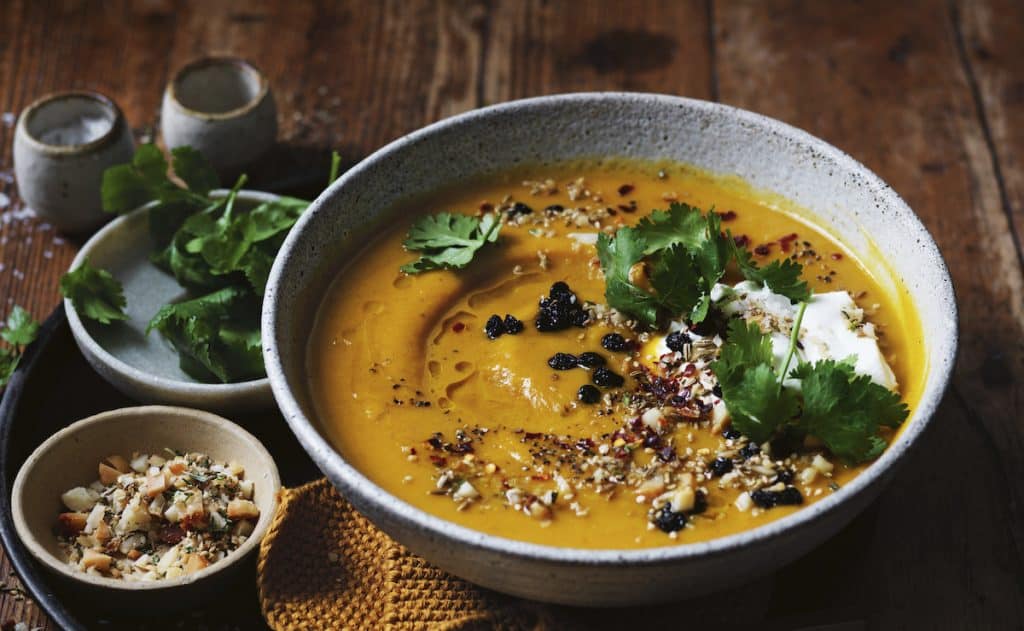 Ofen-Kürbissuppe – Rezept für den Monsieur Cuisine