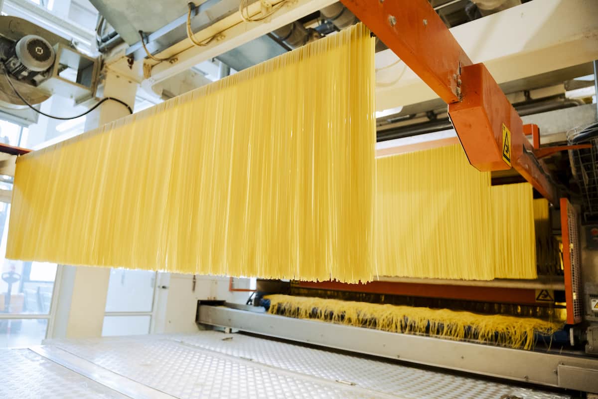 Pasta-Produktion bei Valdigrano