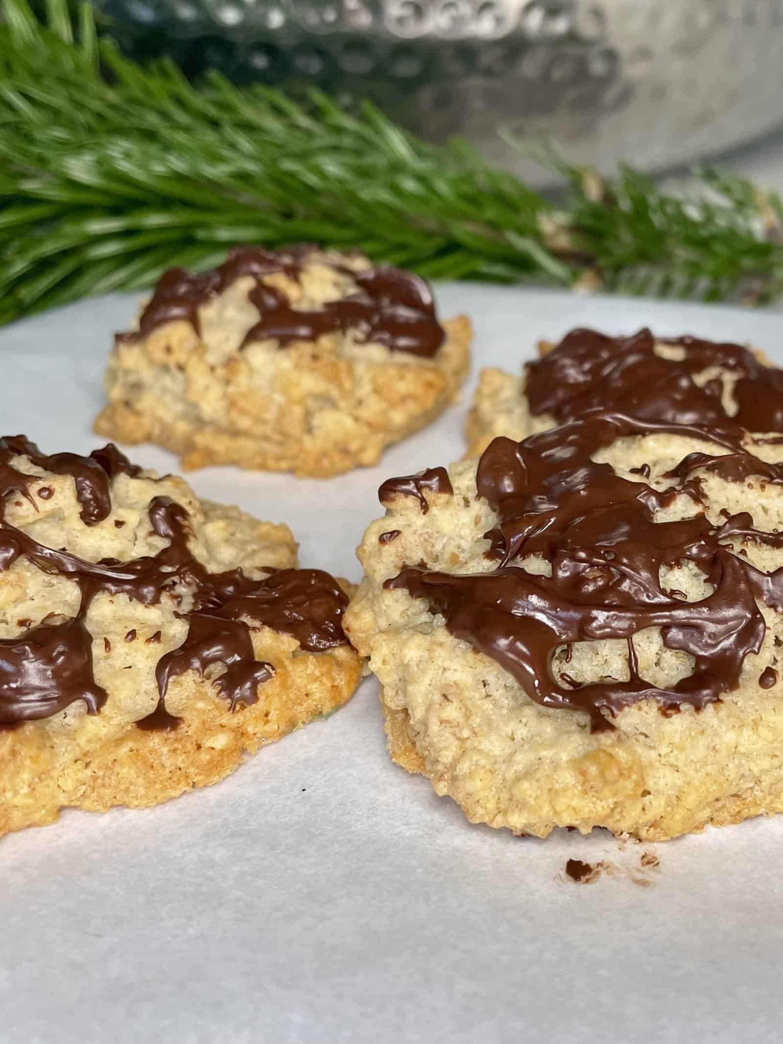 Haferflockentaler mit Schokolade – Rezept für den Thermomix®