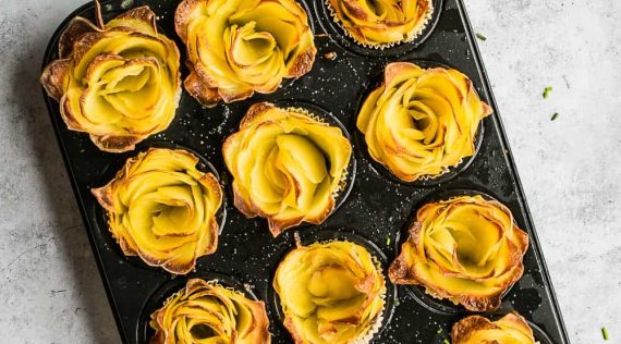 Kartoffelrosen mit Knoblauch mit dem Thermomix® – Foto: Désirée Peikert