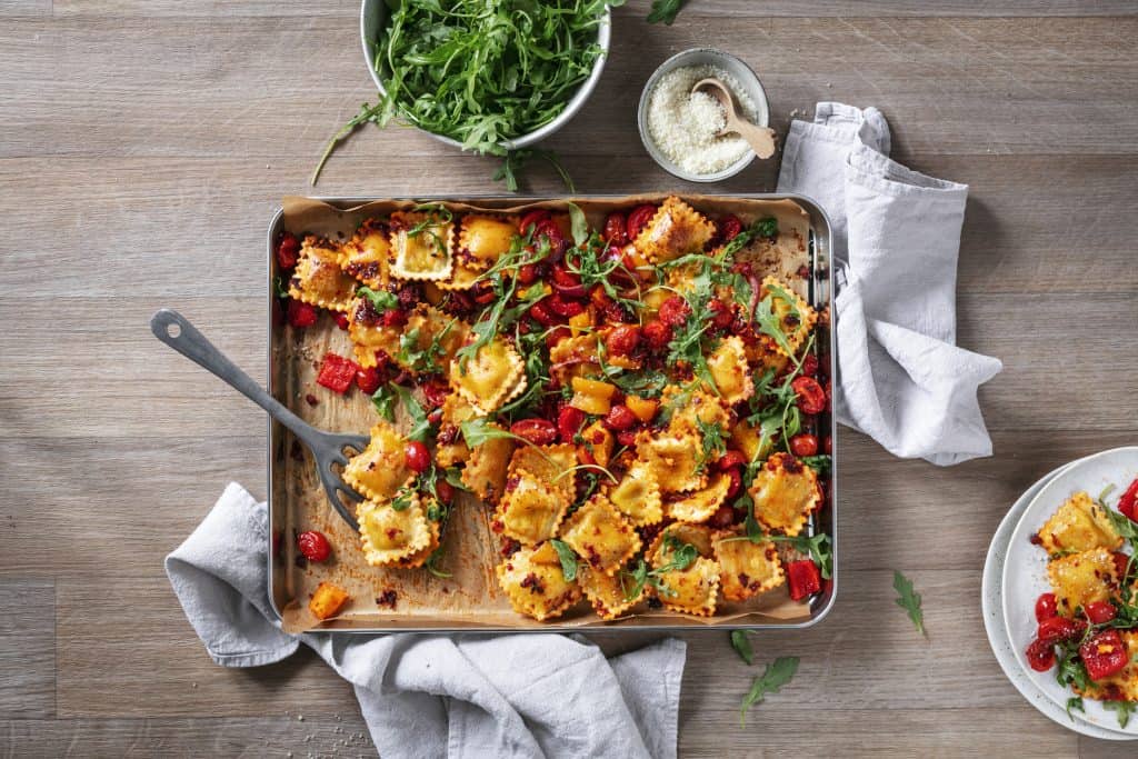 Ravioli vom Blech – Rezept für den Thermomix®