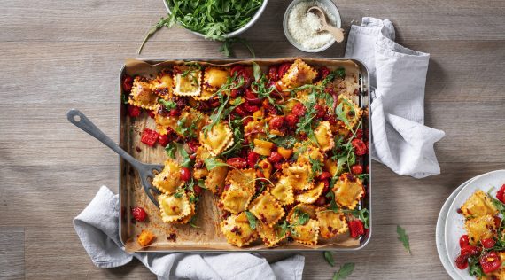 Schnelle Ravioli vom Blech mit dem Thermomix® – Foto: Anna Gieseler