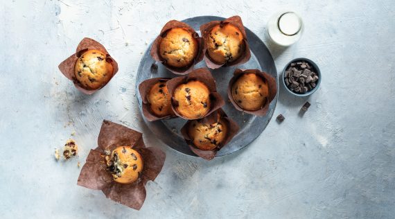 Muffins mit Schokostückchen mit dem Thermomix® – Foto: Anna Gieseler