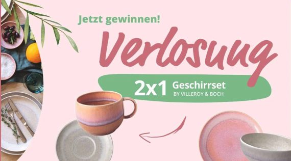 gewinne ein Geschirrset