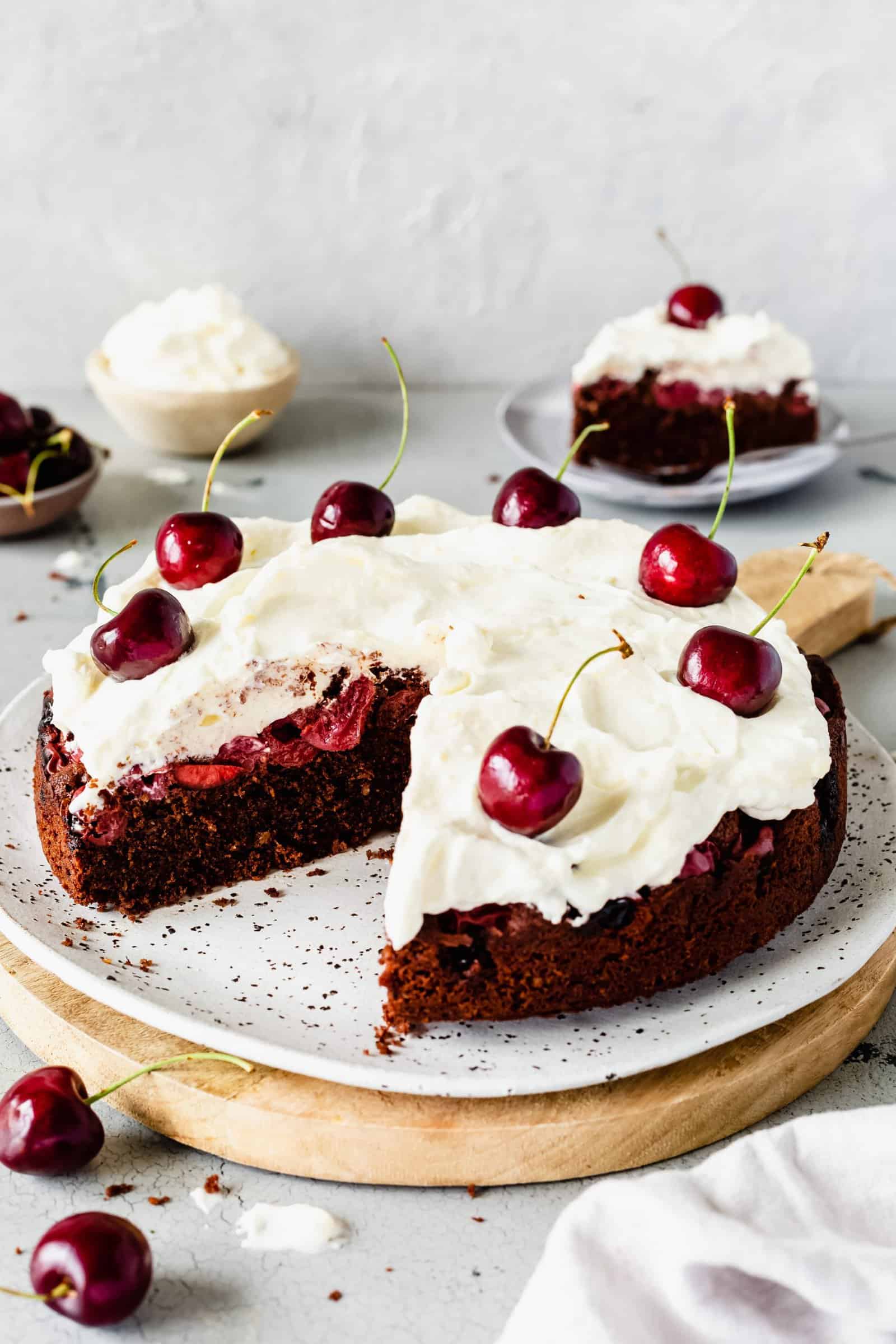 Schoko-Kirsch-Kuchen mit Frischkäse mit dem Thermomix® – Foto: Désirée Peikert/Bosch