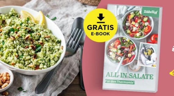 Blitz-Salate aus dem Thermomix® - Jetzt das e-Book herunterladen für All in Salate