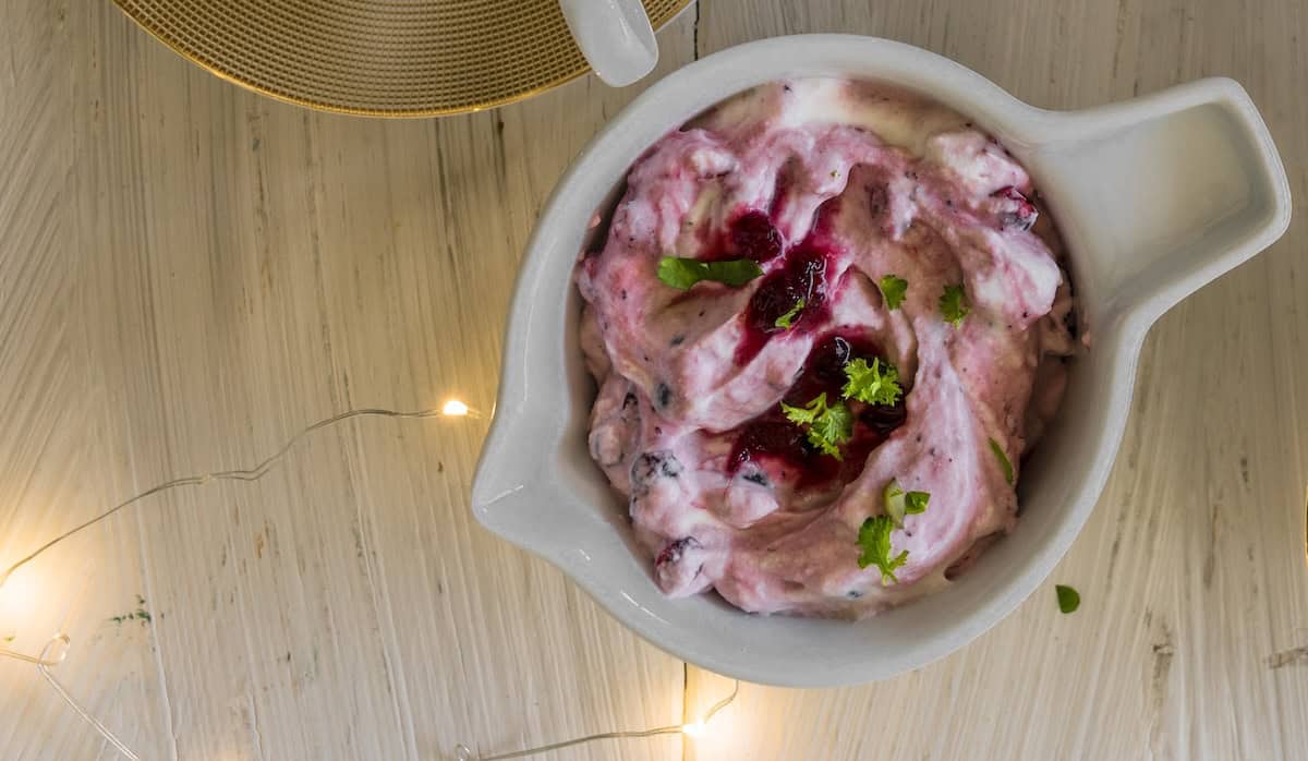 Preiselbeer-Sahne-Soße mit dem Thermomix® – Foto: Tina Bumann