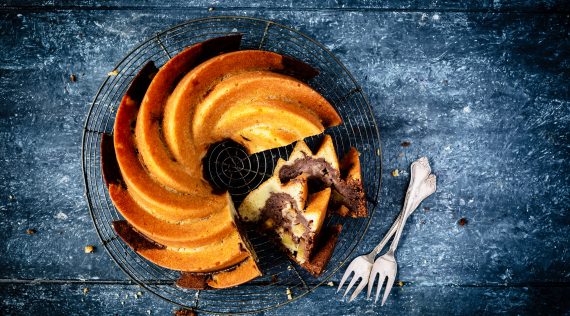 Marmorkuchen mit Apfel – Foto: Désirée Peikert