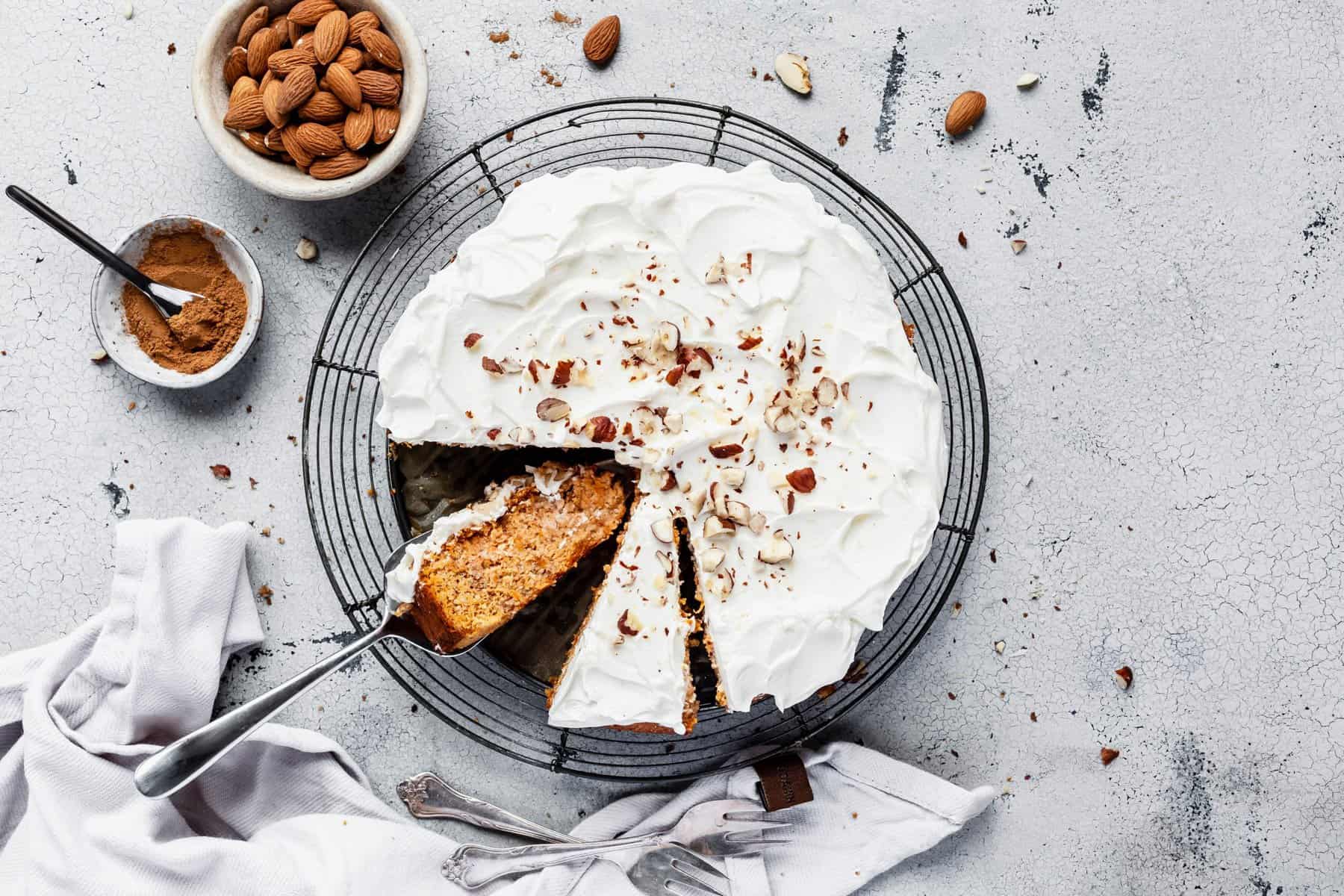 Karottenkuchen mit Frosting – Foto: Désirée Peikert