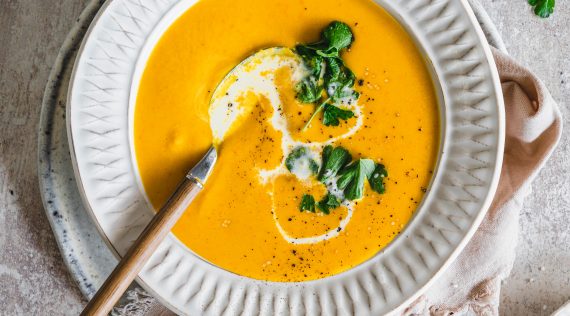 Kürbiscremesuppe mit nur 7 Zutaten – Rezept für Thermomix®